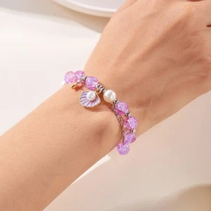 Simple Sea Inspired Bracelet Subtle Charm Stylish Accessory For Teens - Picture 1 of 12