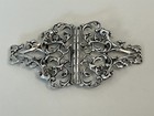 Lovely Vintage Solid Silver Nurse Buckle by S J Rose & Son Birmingham 1974 (51g)