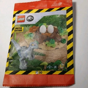 Lego Jurassic World - Raptor con Nido Bolsa de Papel - 122402 - Nuevo/Sellado - Imagen 1 de 2