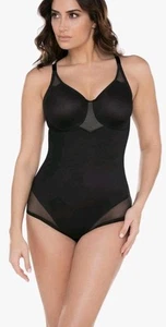 Traje Milagroso Prendas moldeadoras Sexy Transparente Extra Firme Bodybriefer Negro 38D - Imagen 1 de 3