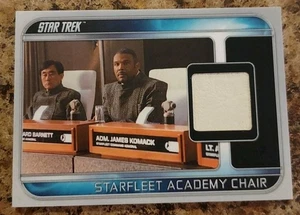 2017 Star Trek Beyond Starfleet Academy Chair Relic #RC4 - Picture 1 of 2