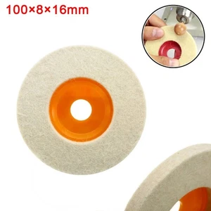 Wool Polishing Wheel Wheel Wool Wool Polishing Yellow Abrasive Angle Wheel Tools - Picture 1 of 12