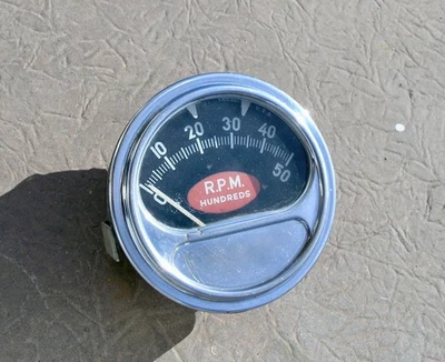 c.1962 5,000 SUN TACHOMETER Chevy GM Hot Old Low Rat BOP Pontiac RC 50 EB or WB - Image 1 of 4