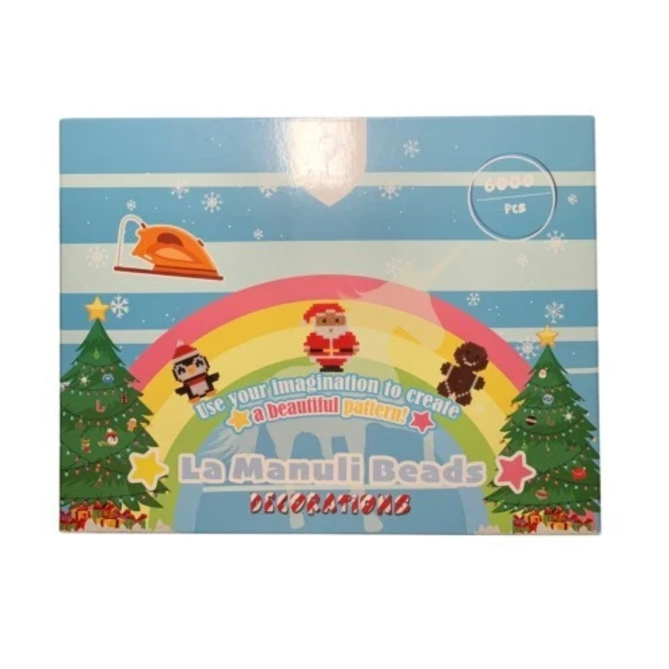 La Manuli Beads 6000 Bügelperlen Weihnachten Perlen - Bild 1 von 2