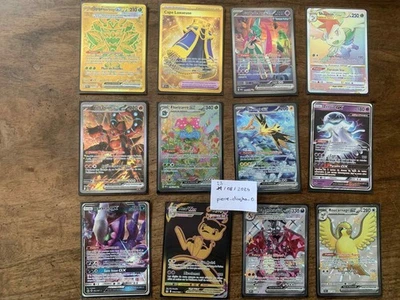 Lot de 16 Cartes Pokémon Françaises – Ultra Rares Garantis – 1 GOD PACK sur 100 - Photo 1/4