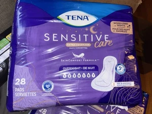 Tena Sensitive Care Overnight 28 Pads - 2 Packungen - Bild 1 von 2
