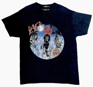 Slayer Tour Shirt Live Undead Misguided Metal Tour Vintage Mens Medium T-shirt!! - Picture 1 of 7