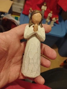 PRAYING WILLOW TREEE SISTERS BY HEART Closed Hands - Picture 1 of 7