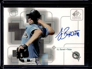 1999 SP Signature Edition A.J. Burnett Auto Rookie RC #AJB - Picture 1 of 2