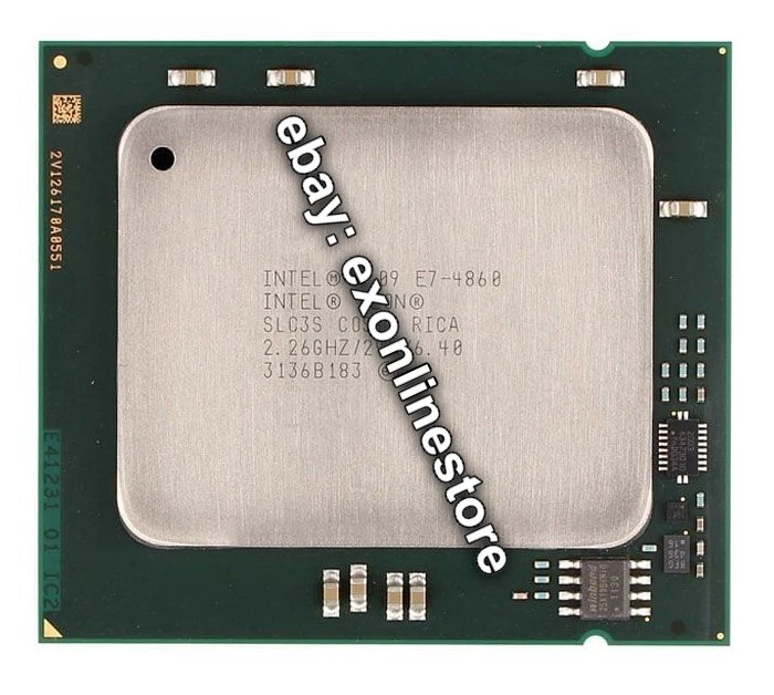 SLC3S - Intel Xeon Processor E7-4860 (24M Cache, 2.26 GHz, 6.40 GT/s Intel QPI) - Image 1 of 1
