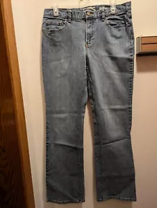 Old Navy Women's 10 Stretch Boot Cut Low Waist 30 Inch Blue Jeans - Picture 1 of 9