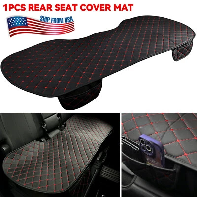 Car Auto Seat Cover Rear Back Protector Mat Chair Cushion Storage Pad Universal Foto 1 de 4