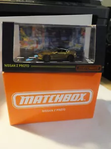Matchbox Collectors Nissan Z Proto Gold 1/64 Scale - Picture 1 of 1