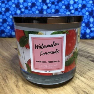Scentsational Candle 26 oz Soy Wax Blend Watermelon Lemonade Scent 3 Wicks New - Picture 1 of 5