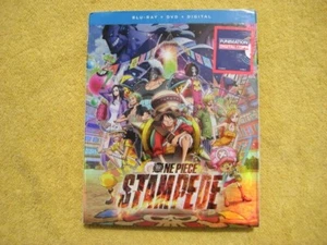 One Piece: Stampede (Blu-ray + DVD) new factory sealed with cardboard slipcover - Foto 1 di 1