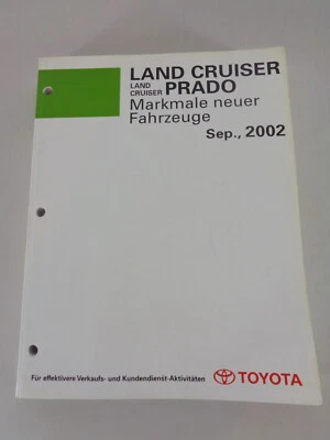 Manuale Officina Caratteristiche Nuovo Veicoli Toyota Land Cruiser+ Prado Di - Immagine 1 di 2