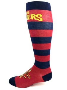 Cleveland Cavaliers Basketball Red & Navy Striped Thin Long Tall Socks - Bild 1 von 3