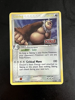 Slaking 13/108 Reverse Holo Stamped: Heavily Played - Image 1 of 3