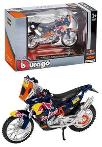 Bburago KTM 450 Rally (Dakar Rally) #1 Red Bull Dirt Bike 1:18 - Foto 1 di 1