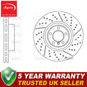 Apec Front Brake Disc Fits BMW 1 Series 3 2 4 #4 34106797602 - Picture 1 of 2