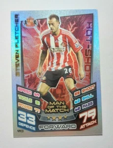 Match Attax Premier League 2012/13 Steven Fletcher Sunderland Man Of The... - Picture 1 of 2
