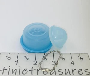 Tupperware keychain smidget set in Light blue Wonderlier Bowl Tinietreasures - Picture 1 of 4