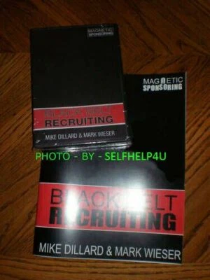 Mike Dillard BLACKBELT RECRUITING (6 CD Audio Set + Workbook) NEW SEALED - Image 1 of 2