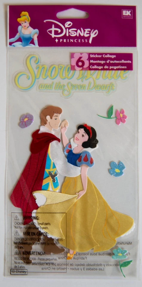 Jolee's Disney Stickers, Princess & More Theme,  You Pick, some Rare! - Image 1 of 1