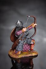 Action Figure Saracen archer Collectible Miniature Painted 1/32 scale 65 mm