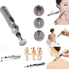 Electronic Acupuncture Pen Electric Meridian Body Massager Pain Relief Therapy
