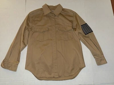 Alexander Wang Women’s Military Work Shirt Button Down Size Medium  - Image 1 of 4