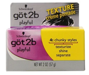 got2b playful cream pommade chunky styles 2 oz set of 2 - Picture 1 of 1