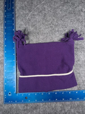 The Children's Place Gorro Toque Juvenil 36M-4T Púrpura Tejido Poliéster Polar Pompones Foto 1 de 4