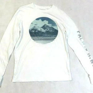 Aeropostale weißes Langarmshirt Jungen klein S - Bild 1 von 5