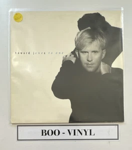 HOWARD JONES - One To One - Vinyl LP *With Inner Lyrics Sleeve* *WX68* *VG+/VG+* - Picture 1 of 6
