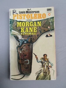 Pistolero, Morgan Kane US Marshal por Louis Masterson, No 7, Novela Occidental, 1971 - Imagen 1 de 8