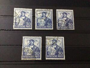 Germany Hanover Trade Fair 1949 30pf used stamps Ref 58041