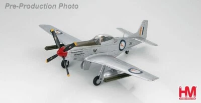 Hobby Master 1:48 HA7706 North American P-51D Mustang SAAF No.2 Sqn No.361 Corea - Immagine 1 di 4