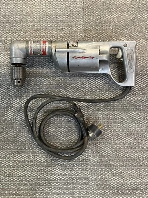 Vintage Milwaukee Bf-312 Heavy Duty 1/2 Inch Right Angle Drill - Image 1 of 4