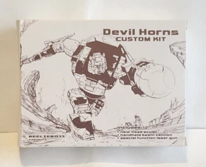 Beelzeboss DEVIL HORNS Custom Kit Head Upgrade Set for Classics Bumblebee - Picture 1 of 3