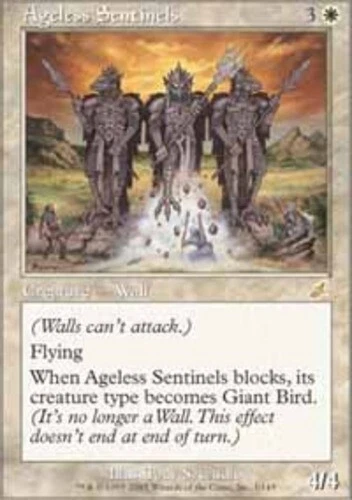 Ageless Sentinels ~ Lightly Played Scourge MTG Magic UltimateMTG White Card - Image 1 of 1