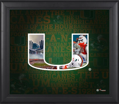 Hurricanes Framed 15x17 Team Heritage Collage - Fanatics Cover