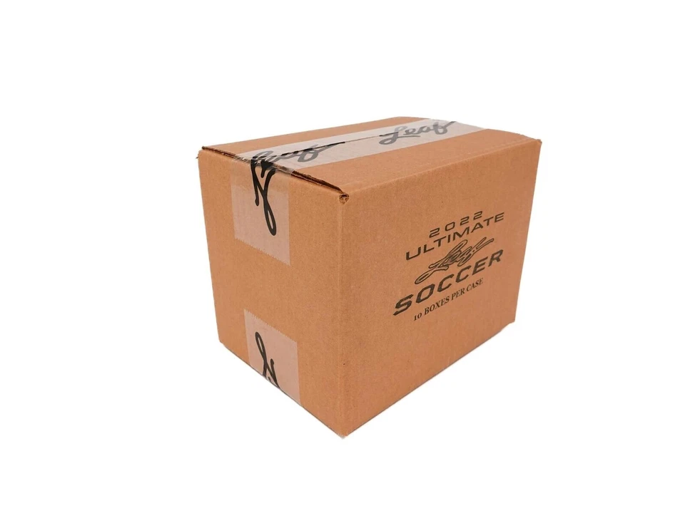 2022 Leaf Ultimate Soccer Factory 10 Box Hobby Case