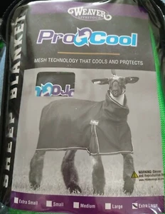 Weaver Leather Livestock ProCoolMesh Sheep Blanket w/Reflective Piping Lime XL - Picture 1 of 2