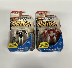 HUN-GURRR & Prowl Transformers Prime Beast Hunters Cyberverse Legion Class 2013 - Picture 1 of 3