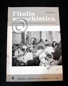 Rivista Scacchi - L' Italia Scacchistica n° 788 - 1971 - Picture 1 of 1