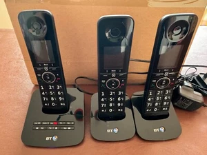 BT Premium Digitales Schnurloses Telefon mit Advanced Belästigung Anrufblocker Trio H/Set - Bild 1 von 8