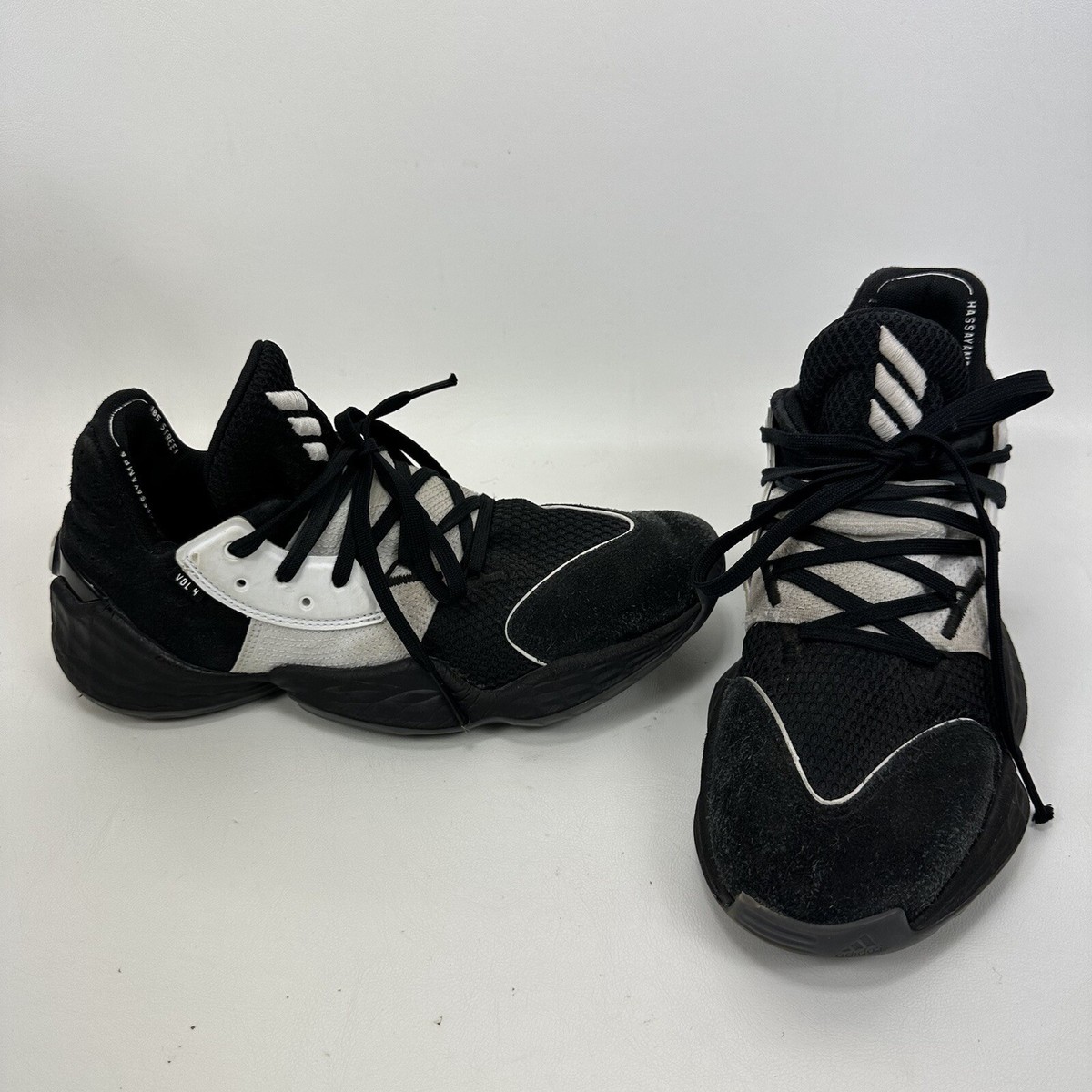adidas Harden Vol. 4 Black White for Sale | Authenticity adidas Harden Vol. 4 Black White for Sale | Authenticity