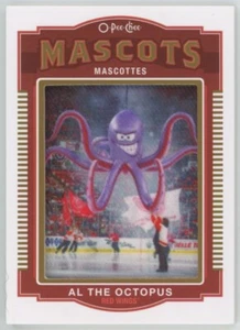 2015-16 O-PEE-CHEE Al the Octopus MASCOTS PATCH P-95 Ultra Rare! - Picture 1 of 2