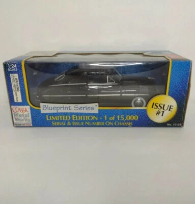 1949 MERCURY BLACK CLUB COUPE, CLASSIC METAL WORKS, 1:24 NEW SEALED BOX, $14.95 - Image 1 of 4